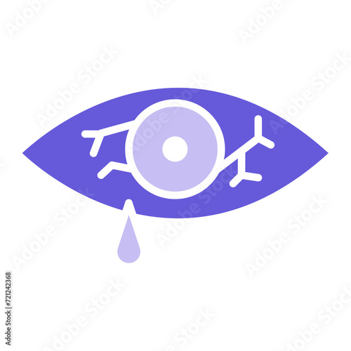 Conjunctivitis Icon of Pollution iconset.