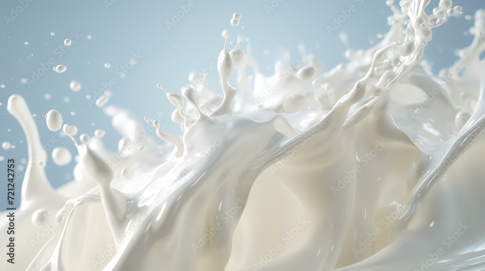 Artful Representation of Milk Splash Transformation
Artful Representation of Milk Splash Transformation