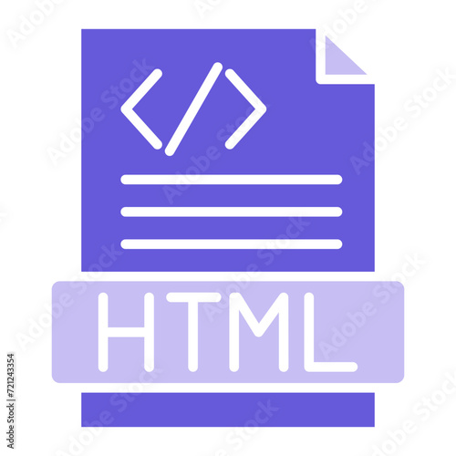 Html File Icon of Computer Programming iconset.