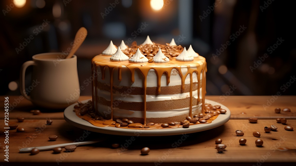 Caramel Macchiato Cake Professional Photograph
Caramel Macchiato Cake Professional Photograph