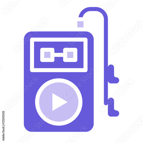 Gym Music Icon of Workout App iconset.