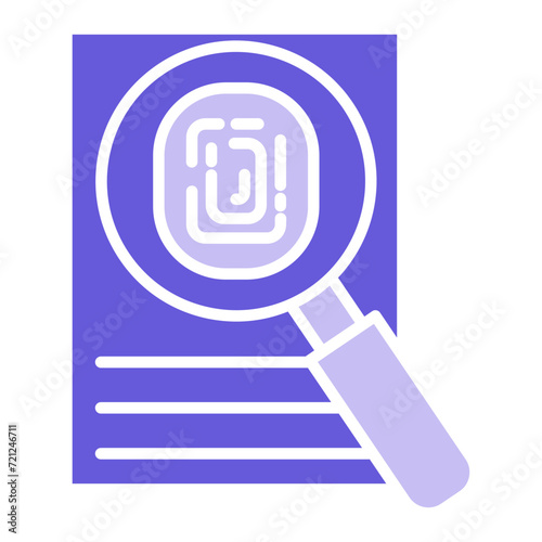Evidence Icon of Crime and Law iconset.