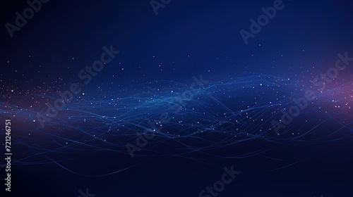 Futuristic technology wave. Abstract communication background with connecting dots and lines.,Abstract waves with moving particles. Big data analysis.