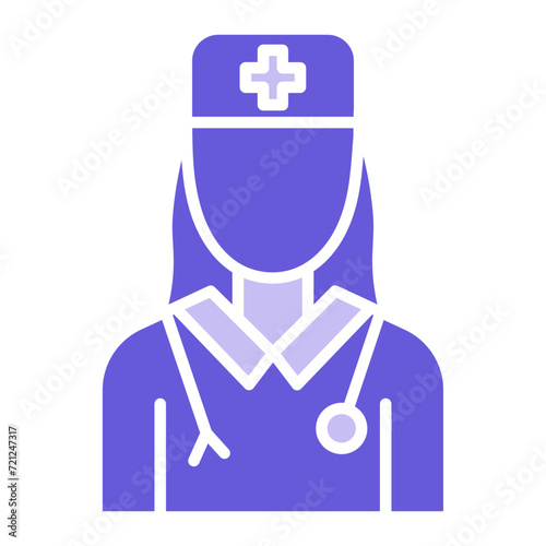 Female Doctor Icon of Medicine iconset.
