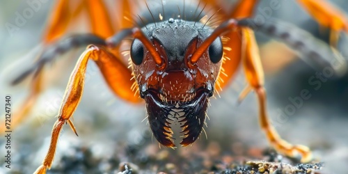 hyper closeup ant © YuDwi Studio