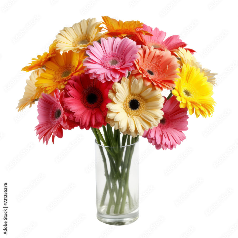 flower - bouquet of Gerbera Daisies in shades of orange, yellow, and pink flower - bouquet of Gerbera Daisies in shades of orange, yellow, and pink