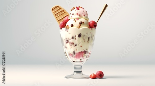 Ice Cream Frozen Yogurt Sweet Sprinkled Dry


 photo