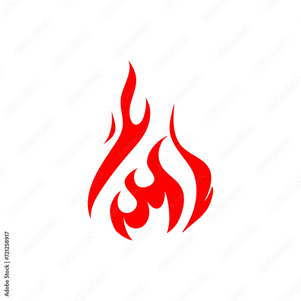 Red Fire Icon Red Fire Icon