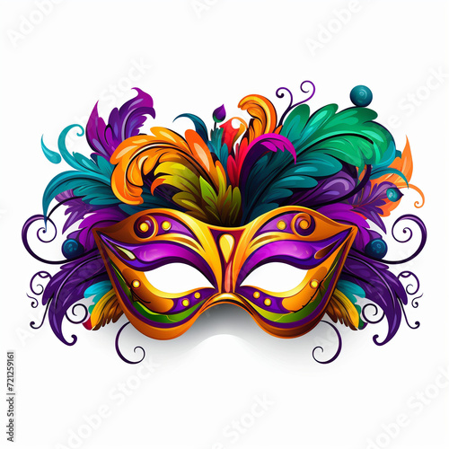 carnival mask illustration