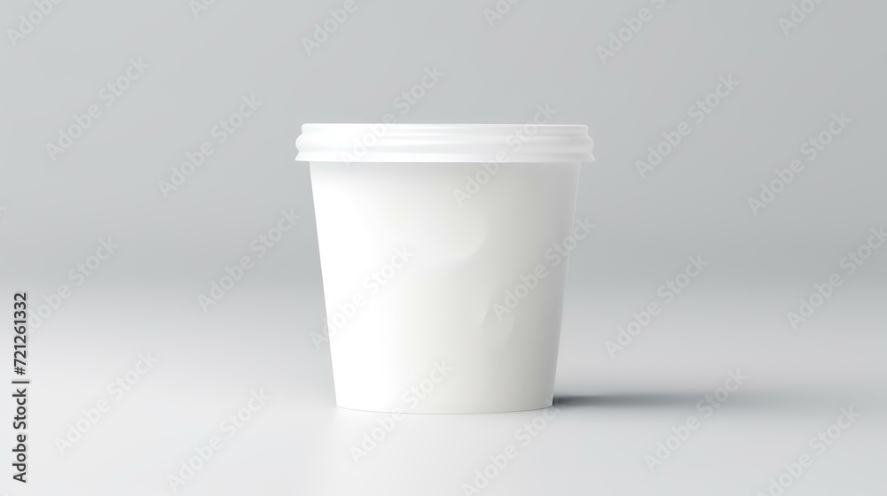 Mockup of Yoghurt Packaging with White Space
Mockup of Yoghurt Packaging with White Space