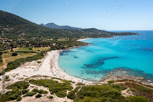 Turquoise Waters  Plage de Bodri  Corsica  France