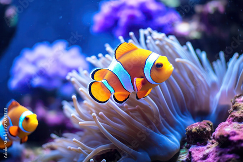Anemone-a clown fish (Amphiprion percula)31