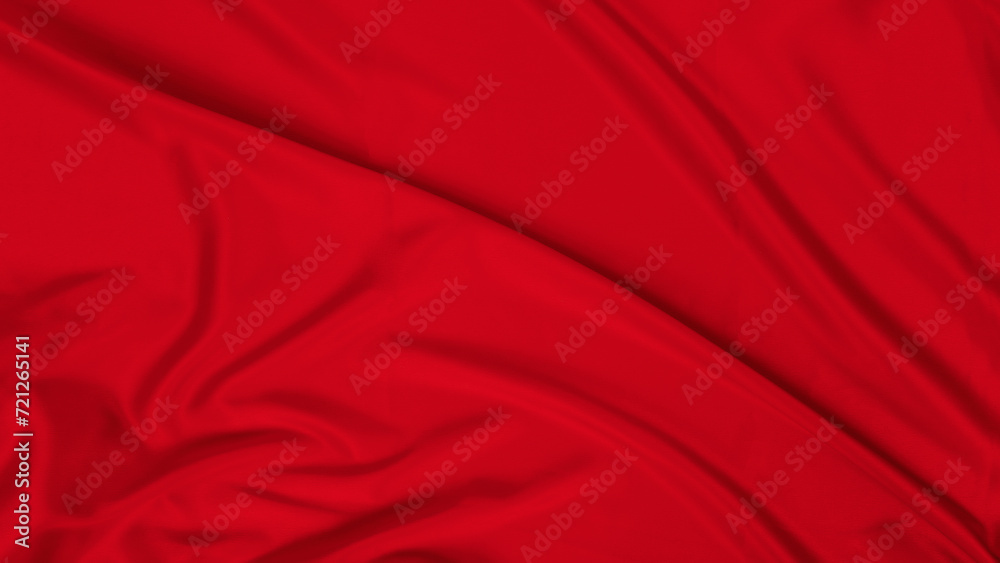 abstract background. luxury cloth or liquid wave or wavy folds of grunge silk texture satin velvet material, elegant wallpaper design. soft red fabric. Banner