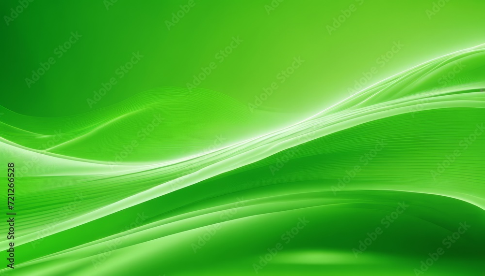 A green and white abstract image of a wave A green and white abstract image of a wave