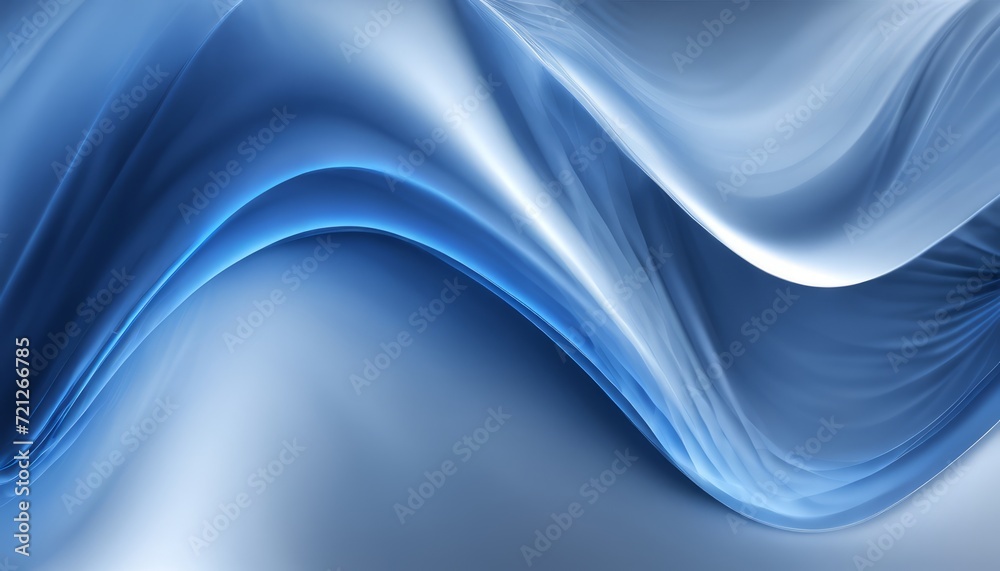Fototapeta premium A blue and white wave in the ocean