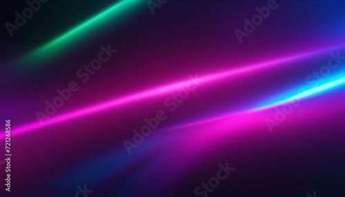 A purple and blue light streak in the sky