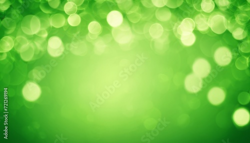 A green background with a bright light shining through