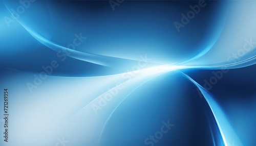 A blue and white abstract image of a tunnel