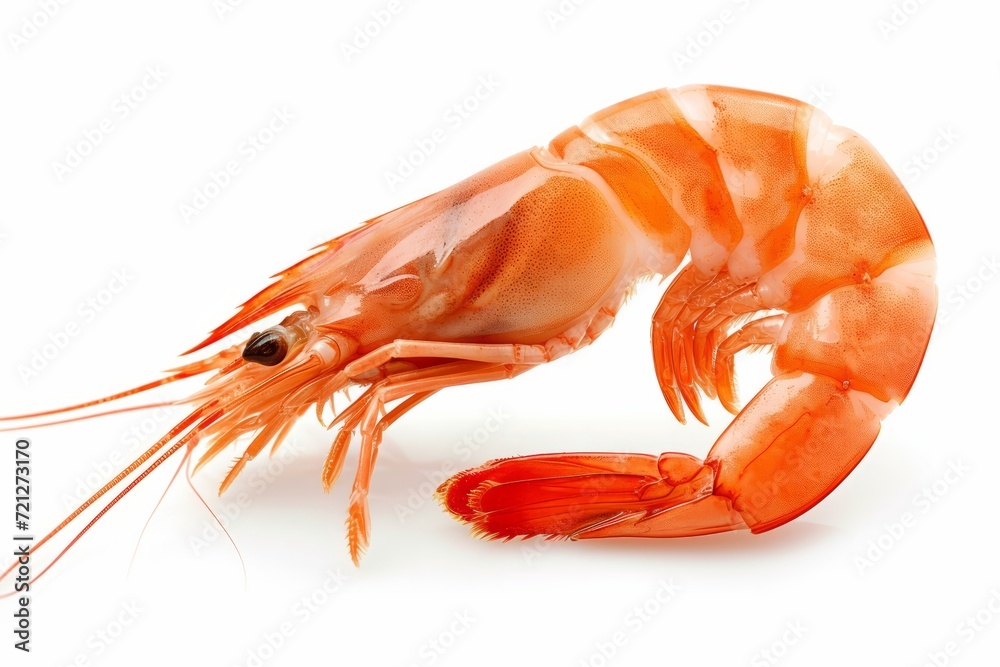 Shrimp or prawn isolated on white background Shrimp or prawn isolated on white background