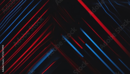 A blue and red striped background