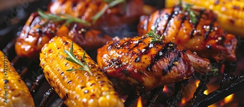 Sizzling Grilled Chicken Rises to the Occasion with Golden Corn