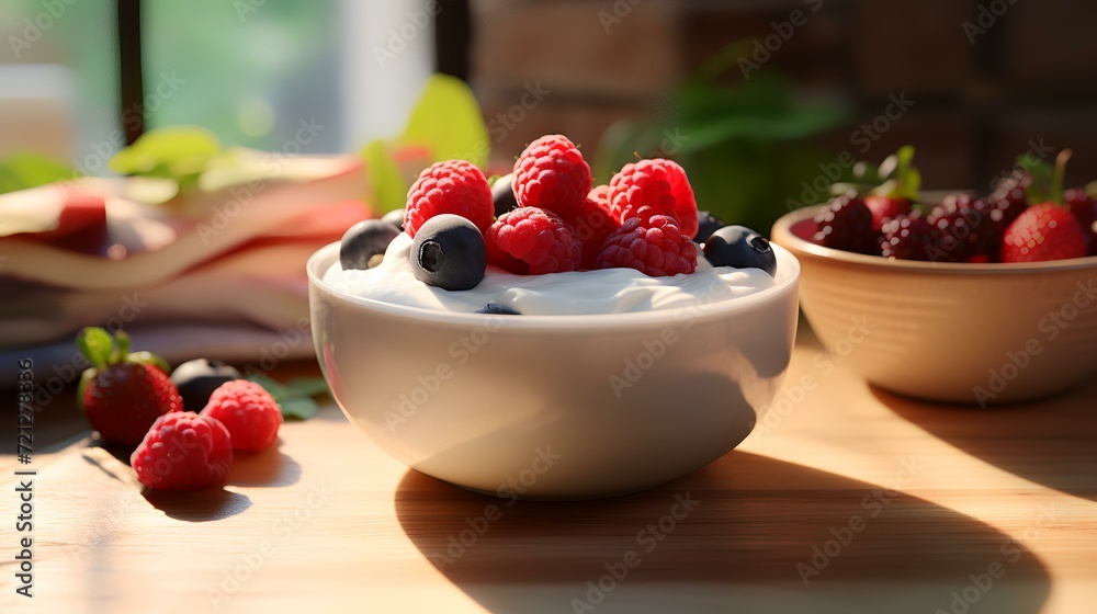 Yogurt with berries 8k realistic lighting unre
Yogurt with berries 8k realistic lighting unre