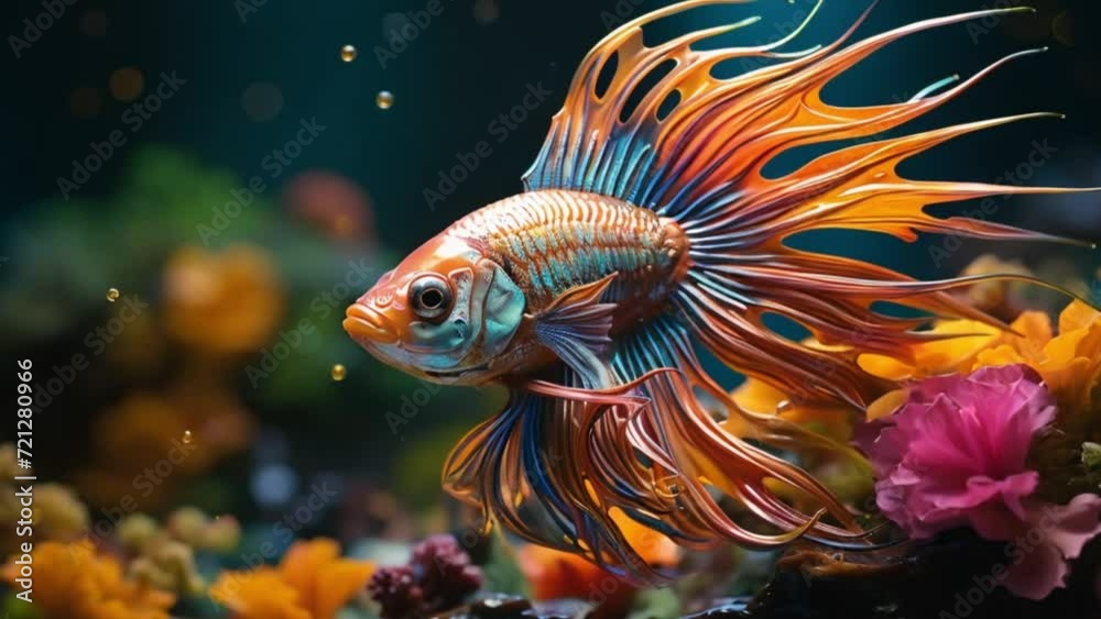 fish in aquarium fish in aquarium