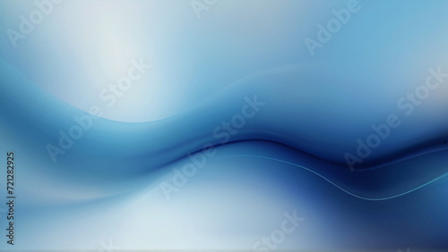 Flowing Blue Waves: A Smooth and Futuristic Abstract Background with Energy and Motion, Featuring Waves, Lines, and Fractal Patterns in Blue Hues