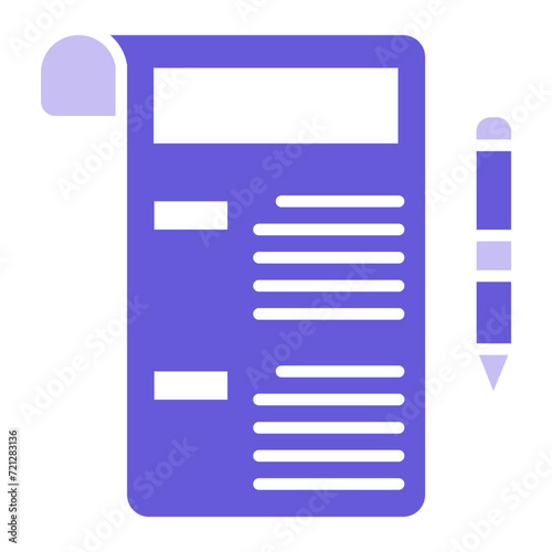 Script Icon of Cinema iconset.