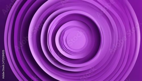 A purple circle with a white center