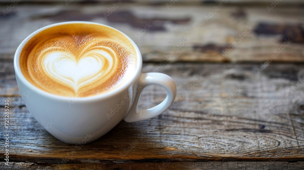 A Rich Aroma Captivating Coffee Cup and Beans A Rich Aroma Captivating Coffee Cup and Beans