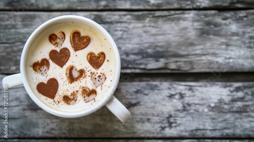 A Rich Aroma Captivating Coffee Cup and Beans