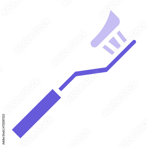 Tooth Paste on Brush Icon of Dental Care iconset.