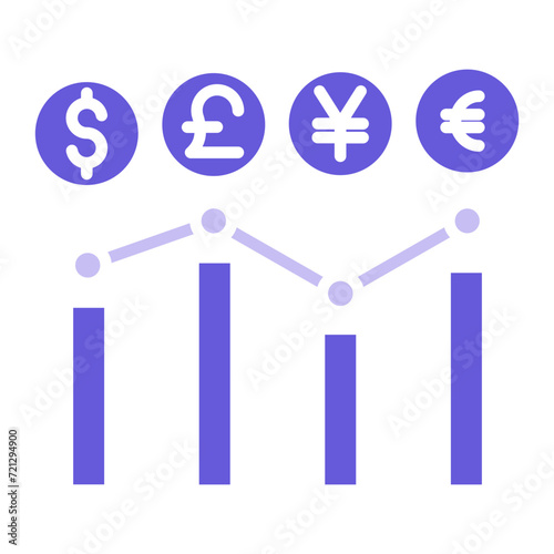 Currency Exchange Rates Icon