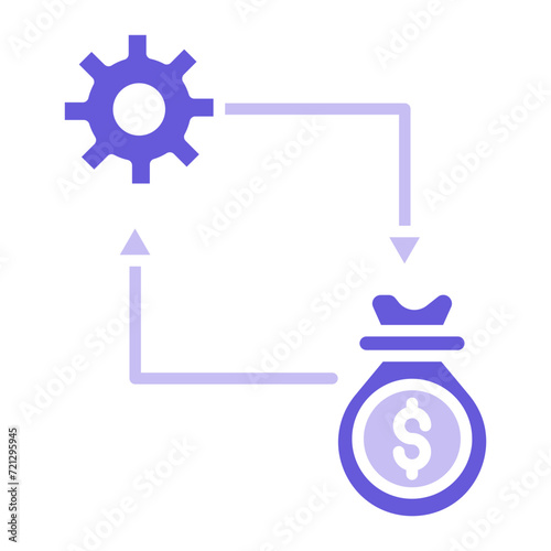 Project Management Icon of Accounting iconset.