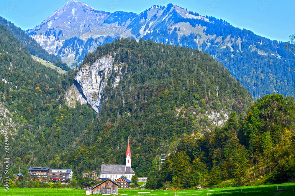 Au, Bregenzerwald (Vorarlberg, Österreich)	