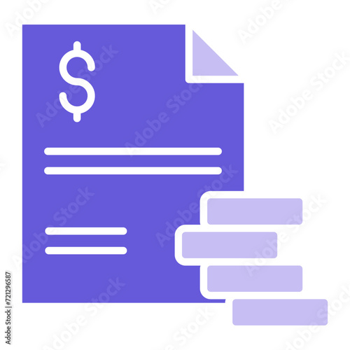 Balance Sheet Icon of Accounting iconset.