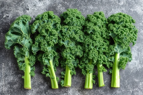 kale isolated kitchen table professional advertising food photography