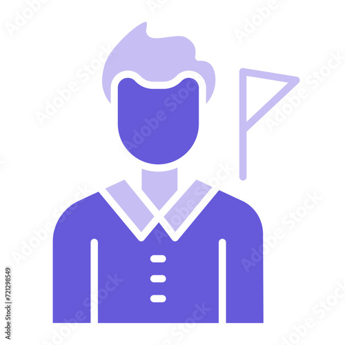 Tour Guide Icon of Hotel Management iconset.