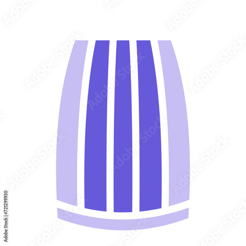 Long Skirt Icon of Clothes iconset.