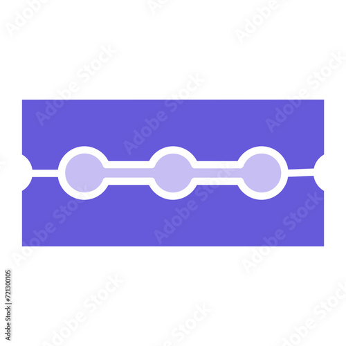 Razor Blade Icon of Hair Salon iconset.