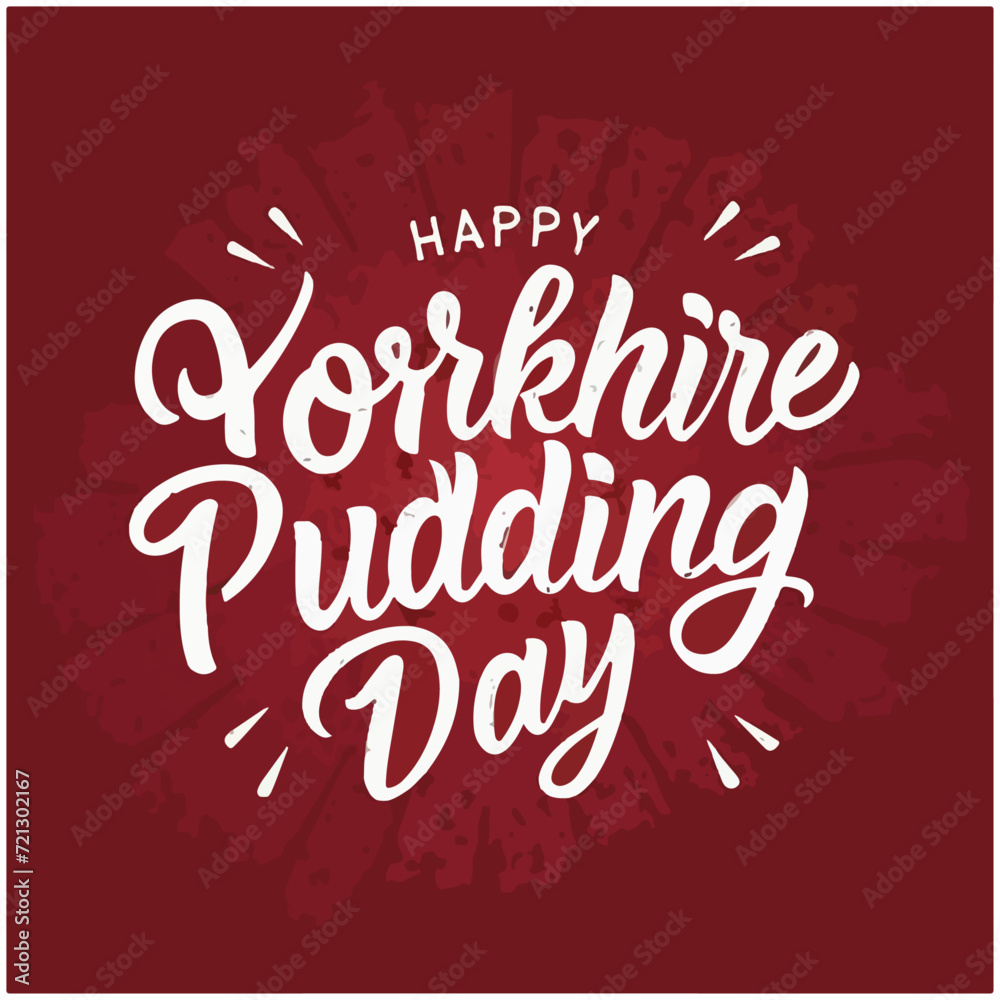 british Yorkshire pudding day typography  , 	Yorkshire Pudding Day typography ,  Yorkshire Pudding Day lettering ,	British Yorkshire Pudding Day lettering , 	British Yorkshire Pudding Day