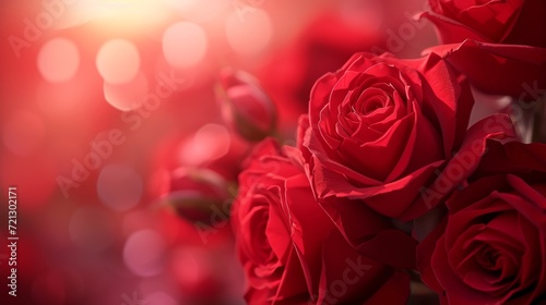 Red rose background © Orxan