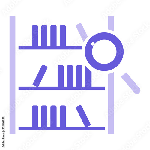 Search Books Icon of Library iconset.