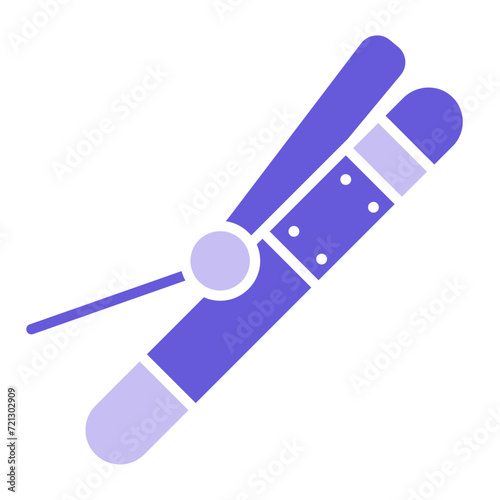 Hair Straightener Icon of Cosmetics iconset.