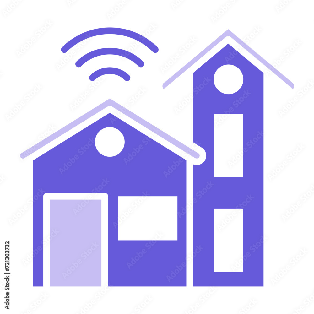 Smart House Icon of Smart City iconset. Smart House Icon of Smart City iconset.