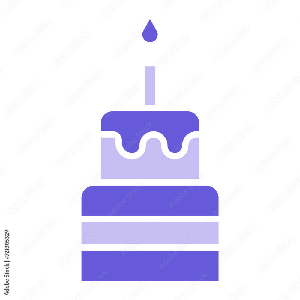 Two Layered Cake Icon of Party and Celebration iconset. Two Layered Cake Icon of Party and Celebration iconset.