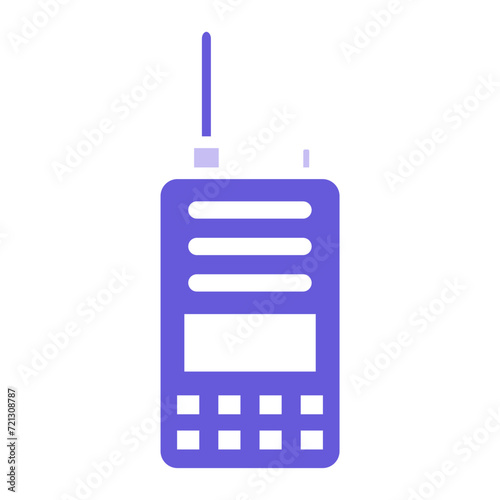 Walkie Talkie Icon of Police iconset.
