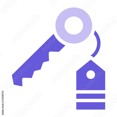 Hotel Key Icon of Hotel Services iconset.