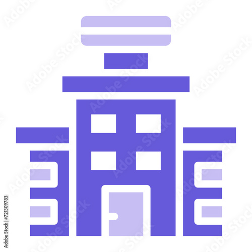 Hotel Building Icon of Hotel Services iconset.